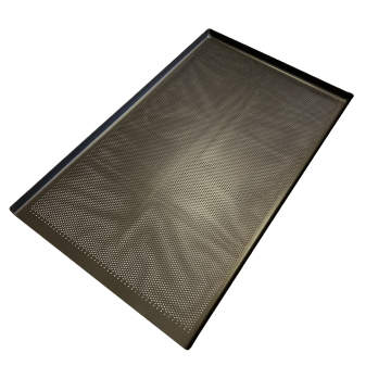 3-Sided Perforated Teflon Tray - 16" 3-Sided Perforated Teflon Tray - 16"