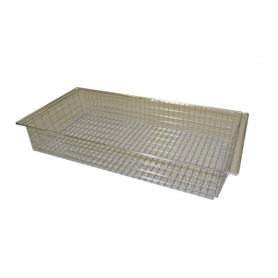 Chrome Bread Basket - 29" x 6" deep